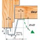 Secustrip ouvrant extérieur de 21 à 27 mm