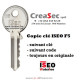 copie cle ISEO F5 sur code LCE ou LLL