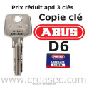 copie de clef ABUS D6