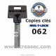 Copie clé MUL-T-LOCK 062