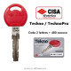 Clé Cisa TeknoPro code xx480xxxxx