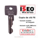 cle ISEO F6 sur code VBE