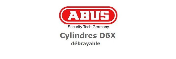 Cylindre Abus D6X débrayable