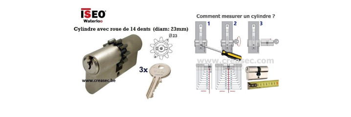 Cylindre a roue 14 dents